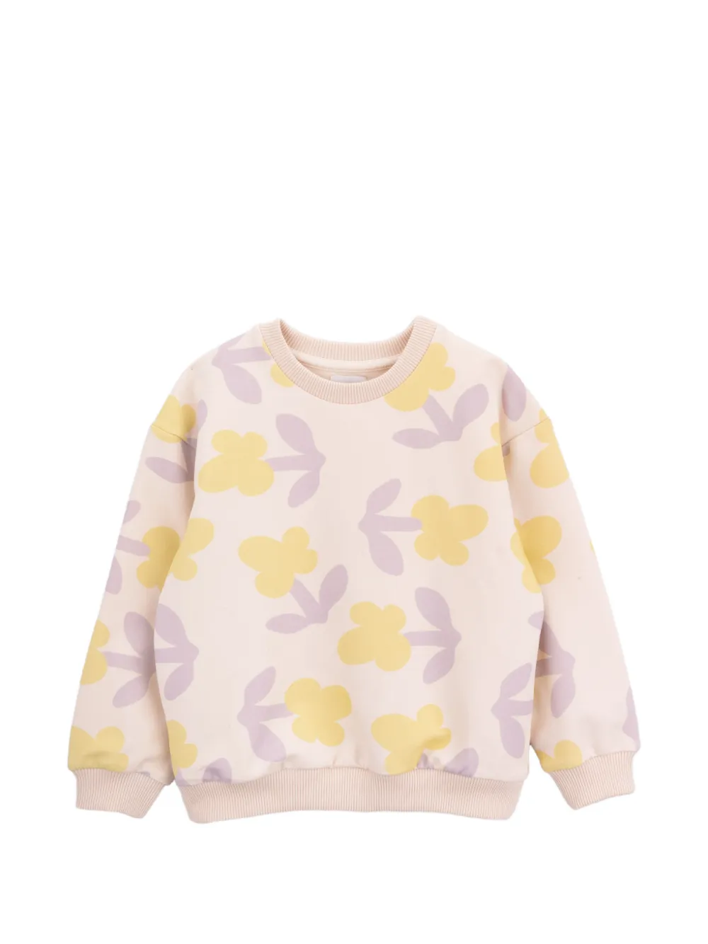 Knot Lillies floral-print sweatshirt - Rosa