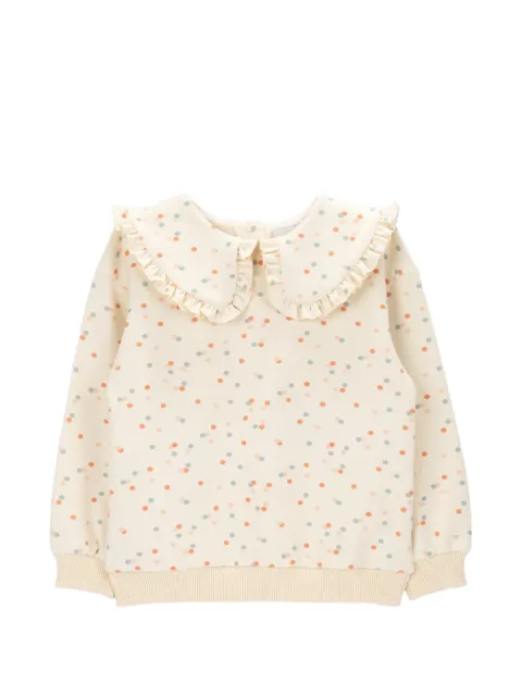 Knot sudadera con volantes