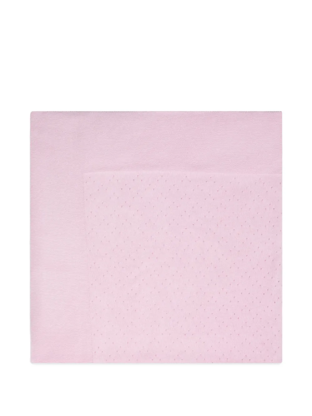 Knot Werner ribbed blanket - Rosa