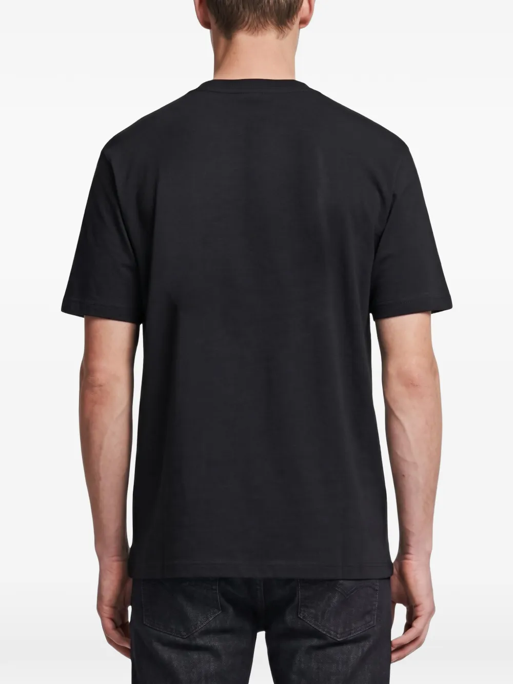 Karl Lagerfeld graphic-print T-shirt Zwart