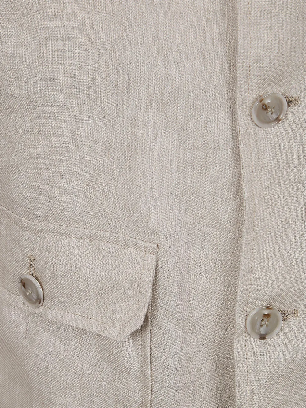  Barba Flap-pocket Jacket - Neutrals 