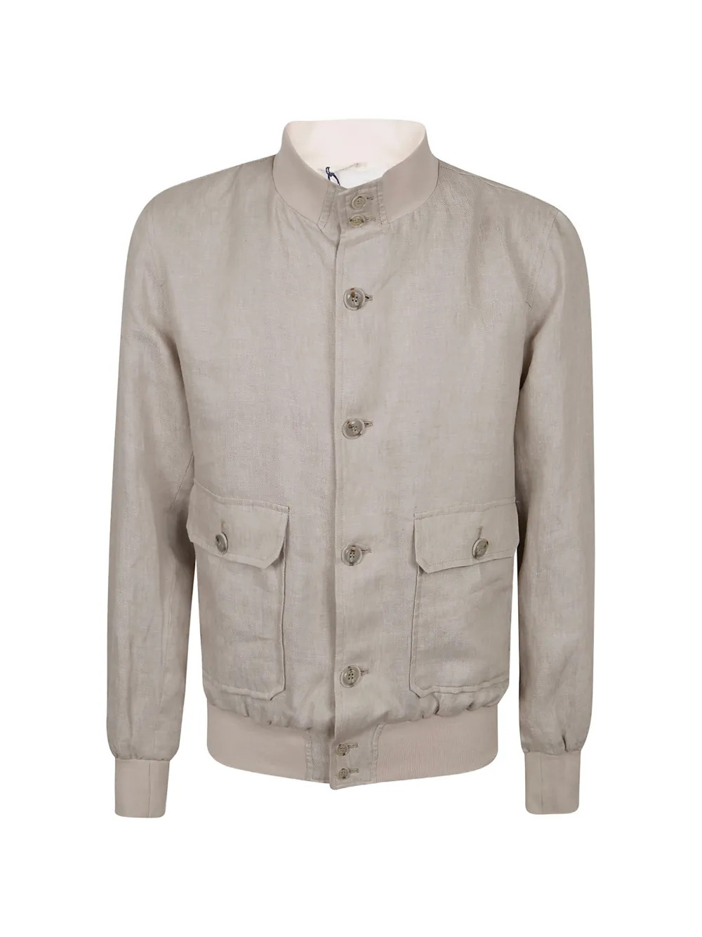 Barba flap-pocket jacket - Toni neutri
