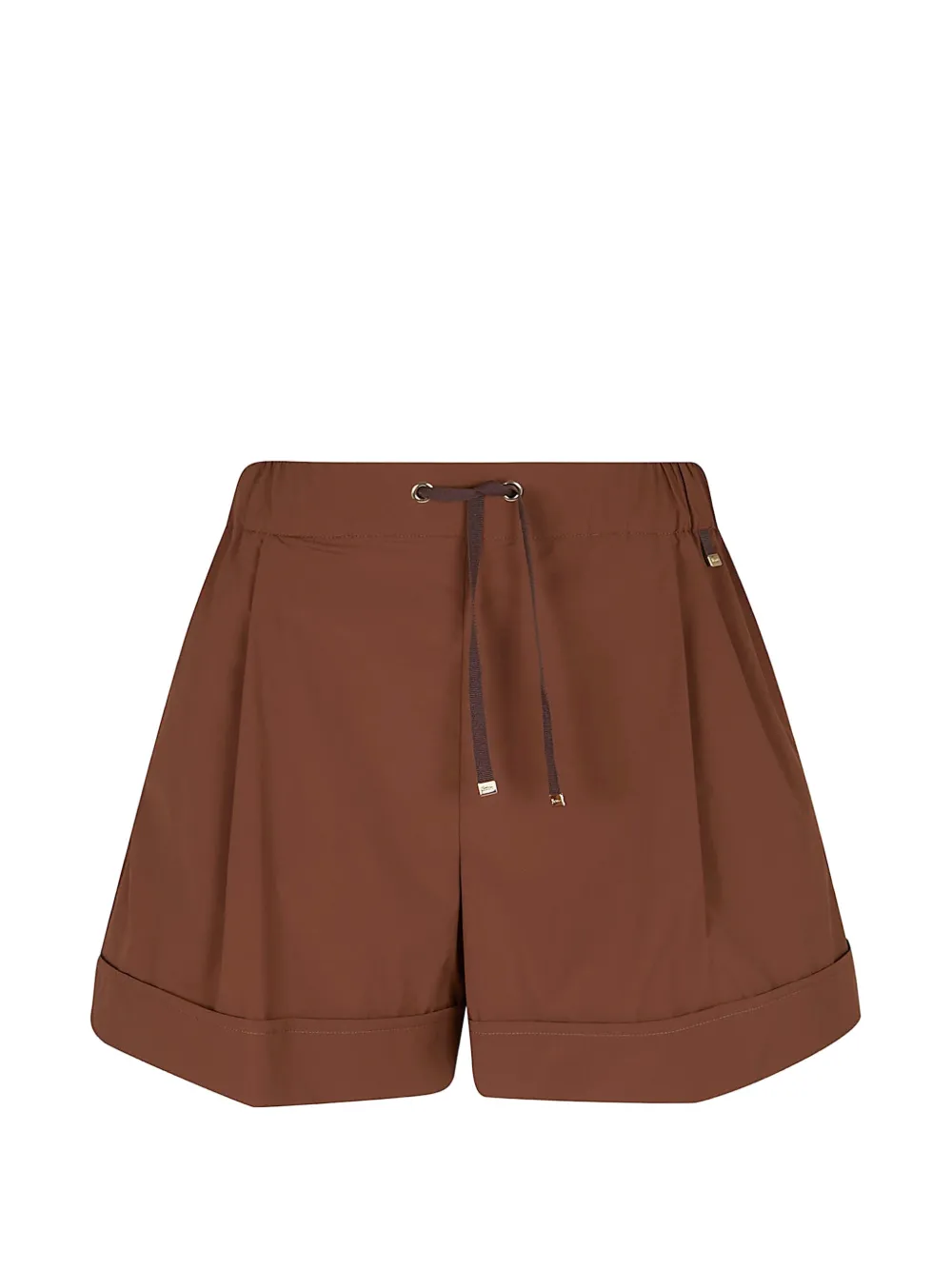 Herno patch pocket tailored shorts - Brown