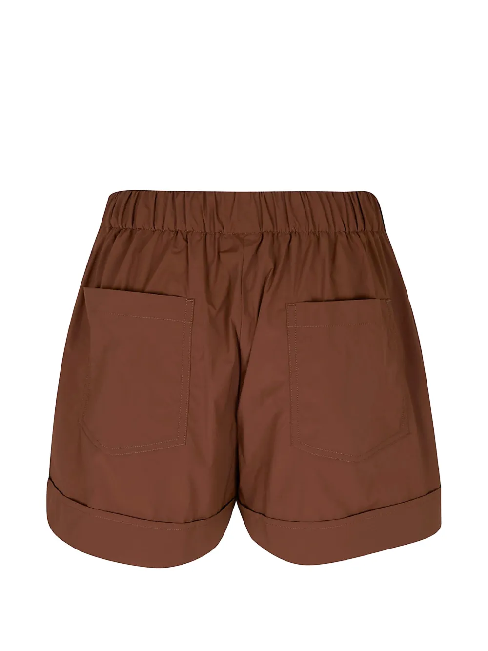  Herno Patch Pocket Tailored Shorts - Brown 