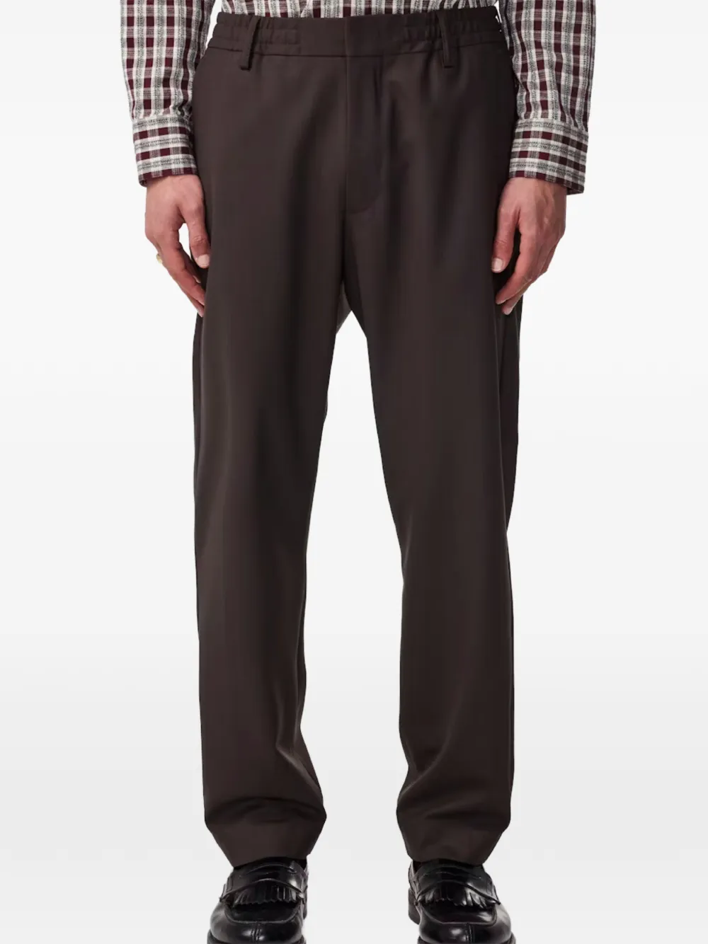  Nn07 Straight-leg Trousers - Brown 