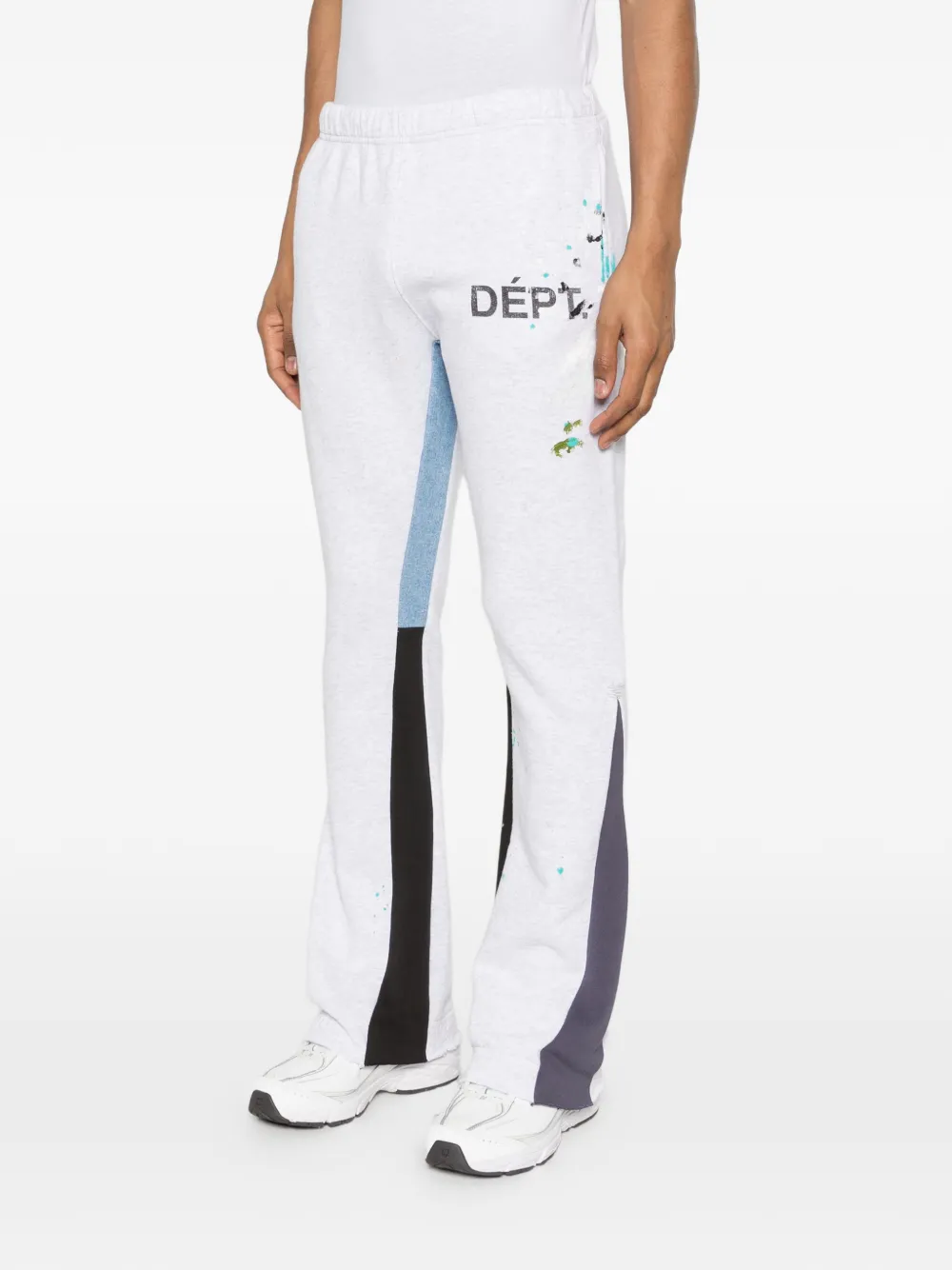  Gallery Dept. Print Panel Trousers - Grey 