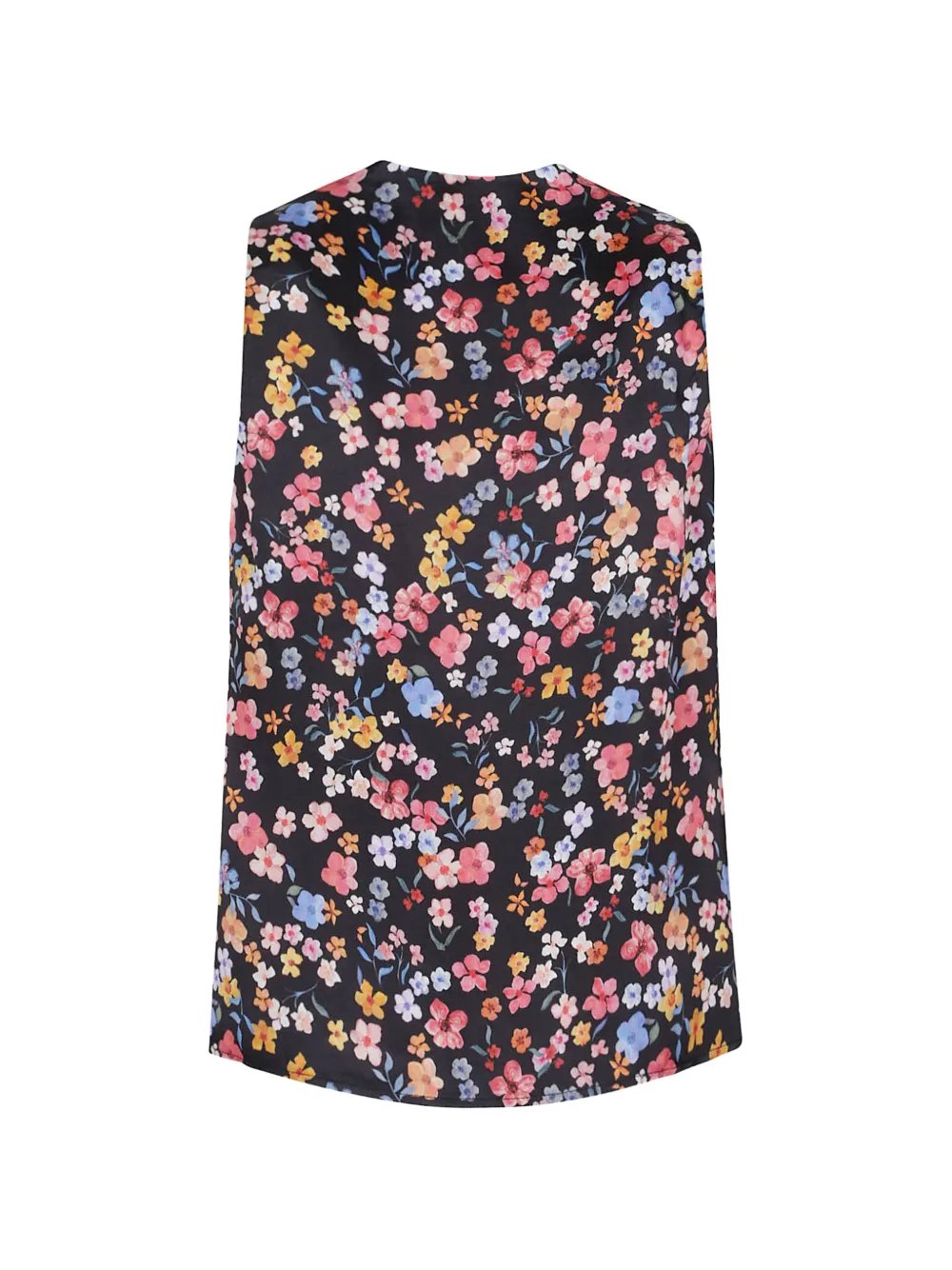  Mar De Margaritas Floral Top - Black 