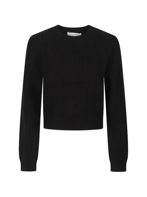 IRO suéter tejido de canalé