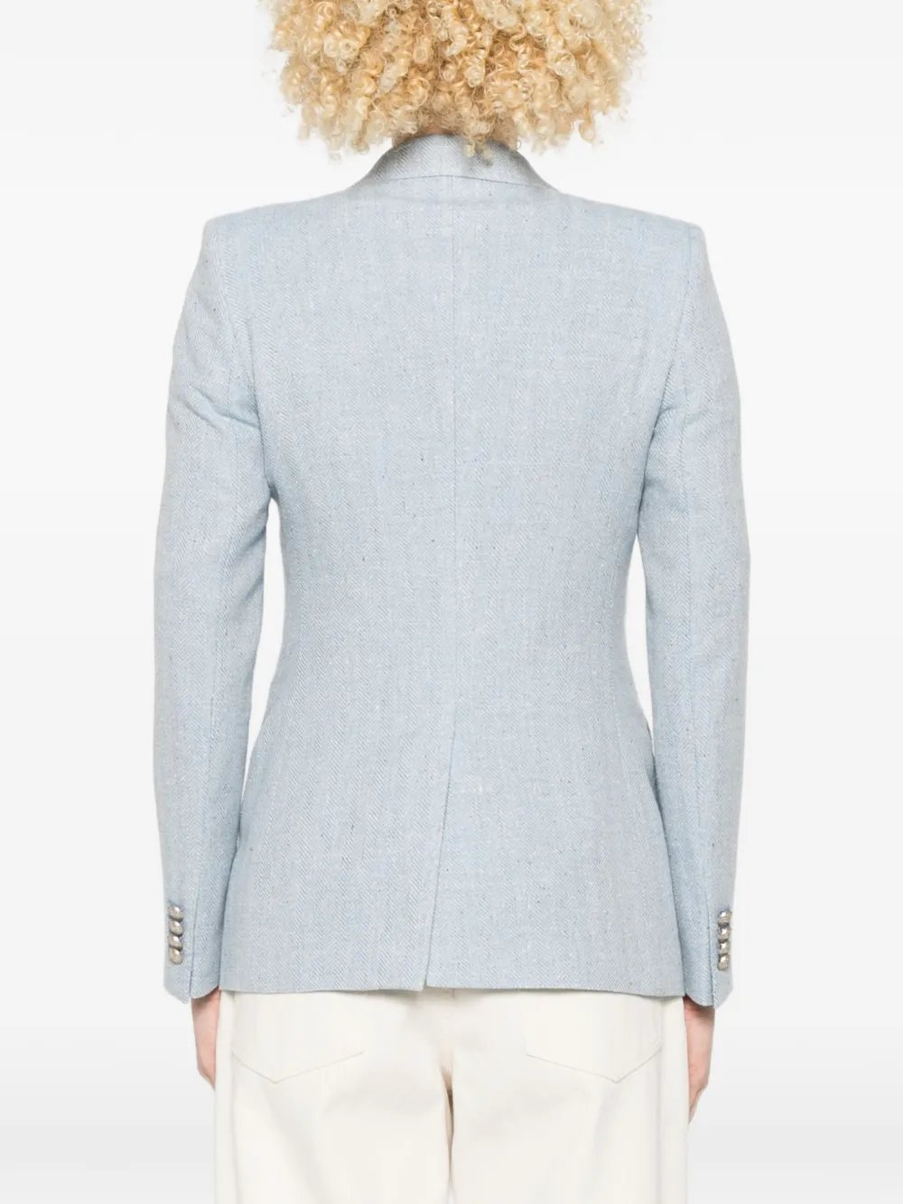 Tagliatore Blazer met dubbele rij knopen Blauw