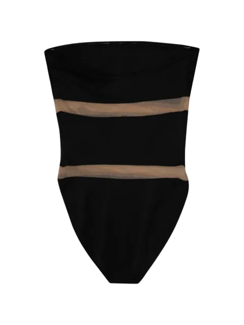 Norma Kamali mesh swimsuit