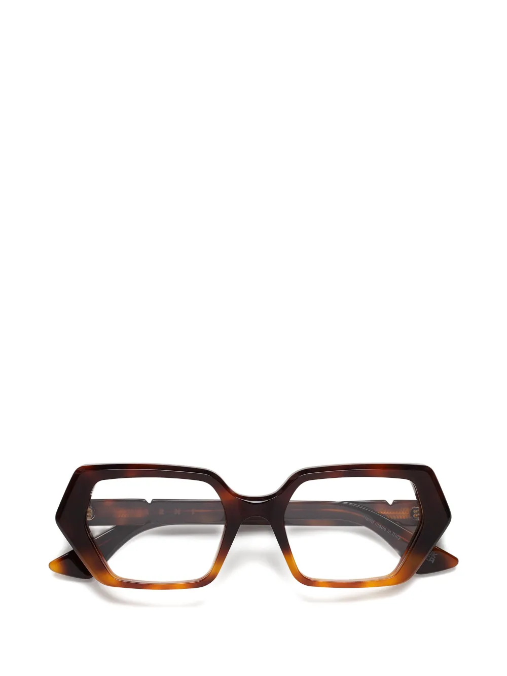 Marni Eyewear x Retrosuperfuture Zunari geometric-frame glasses - Marrone