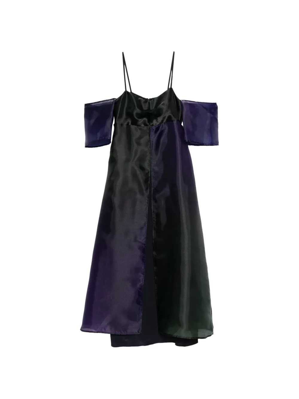 COLLECTION PRIVEE? Abito lungo smanicato - Nero