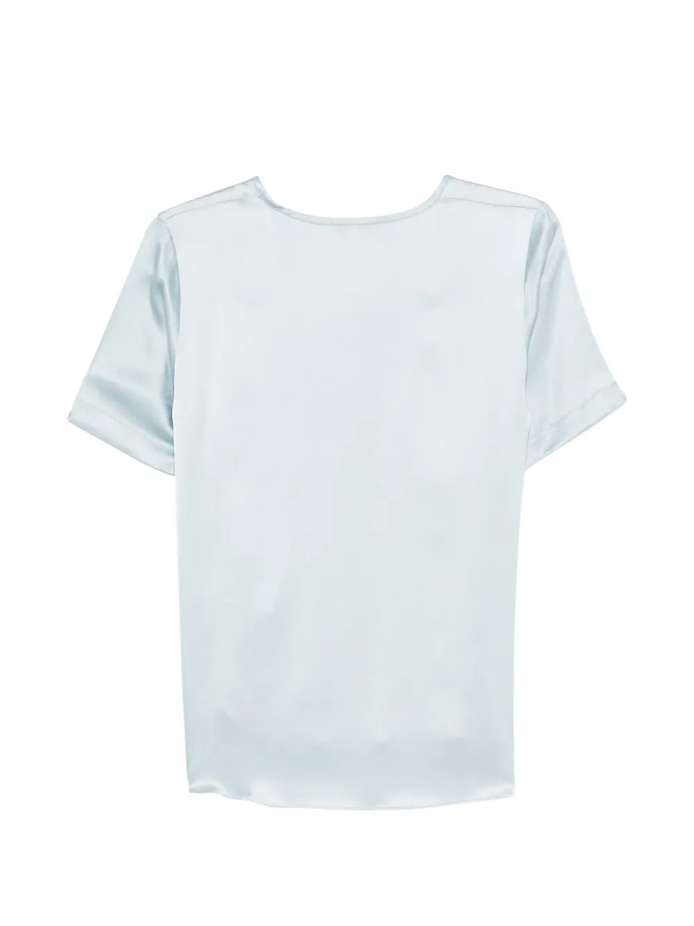  Antonelli Creta Round-neck Blouse - Blue 