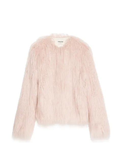 Zadig&Voltaire Freddie Curly faux fur coat 