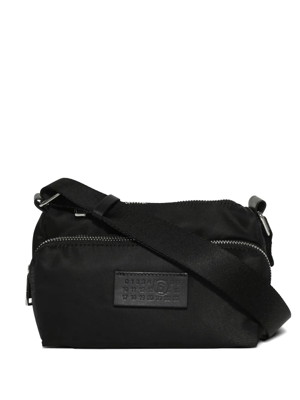 MM6 Maison Margiela zip shoulder bag - Nero