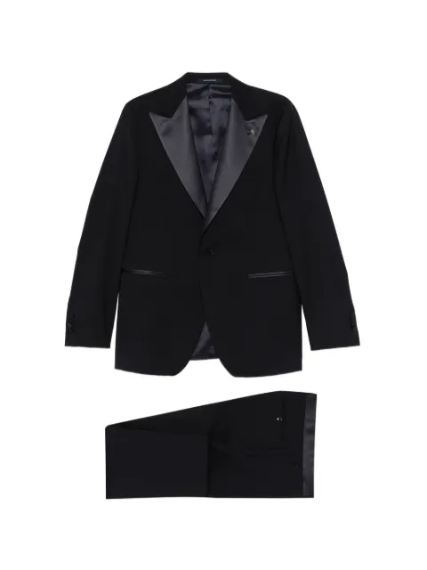 Tagliatore peak-lapel suit