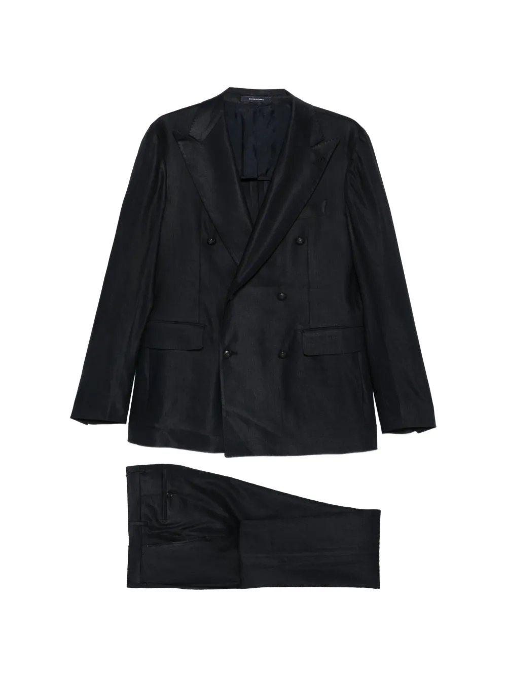 Tagliatore double-breasted suit - Blu