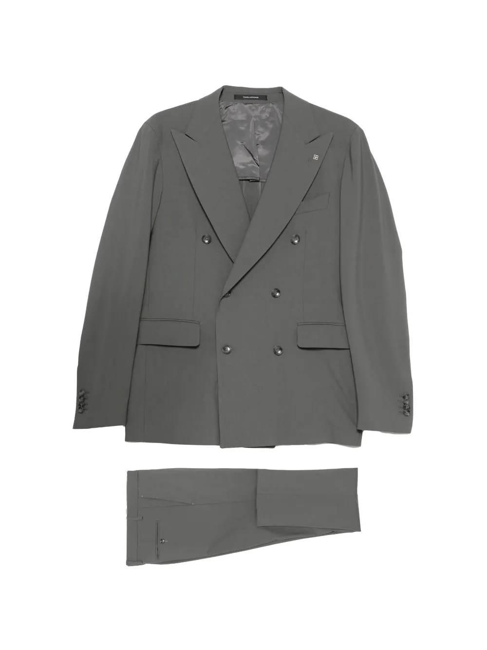 Tagliatore double-breasted suit - Grigio