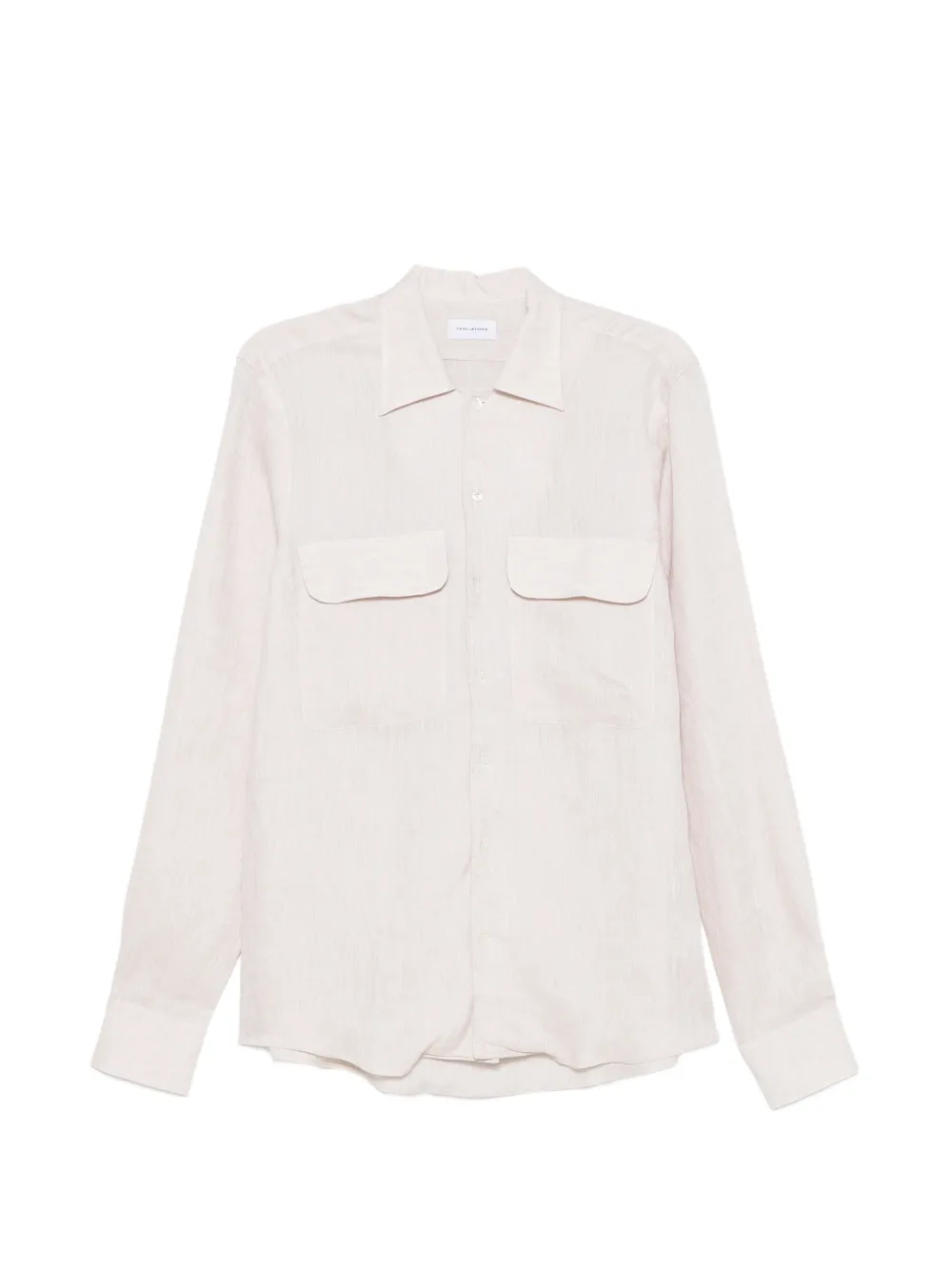 Tagliatore chest-pockets shirt - Nude