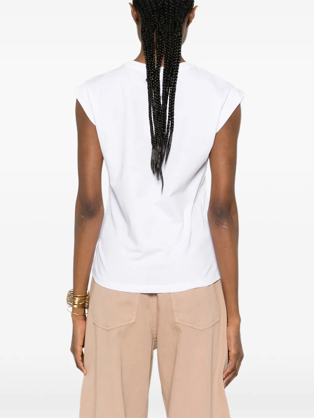 TWINSET Katoenen T-shirt Wit