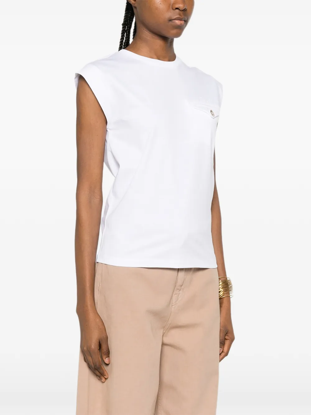 TWINSET Katoenen T-shirt Wit