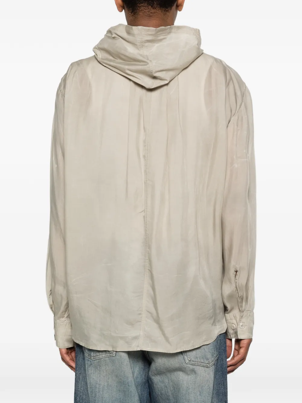 OUR LEGACY Overhemd met capuchon Beige