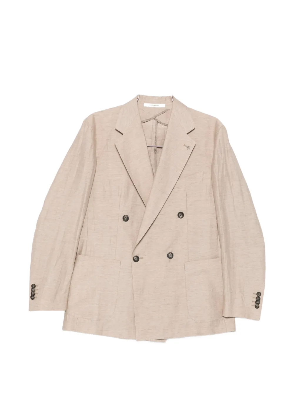Tagliatore Norman double-breasted pleated suit - Toni neutri
