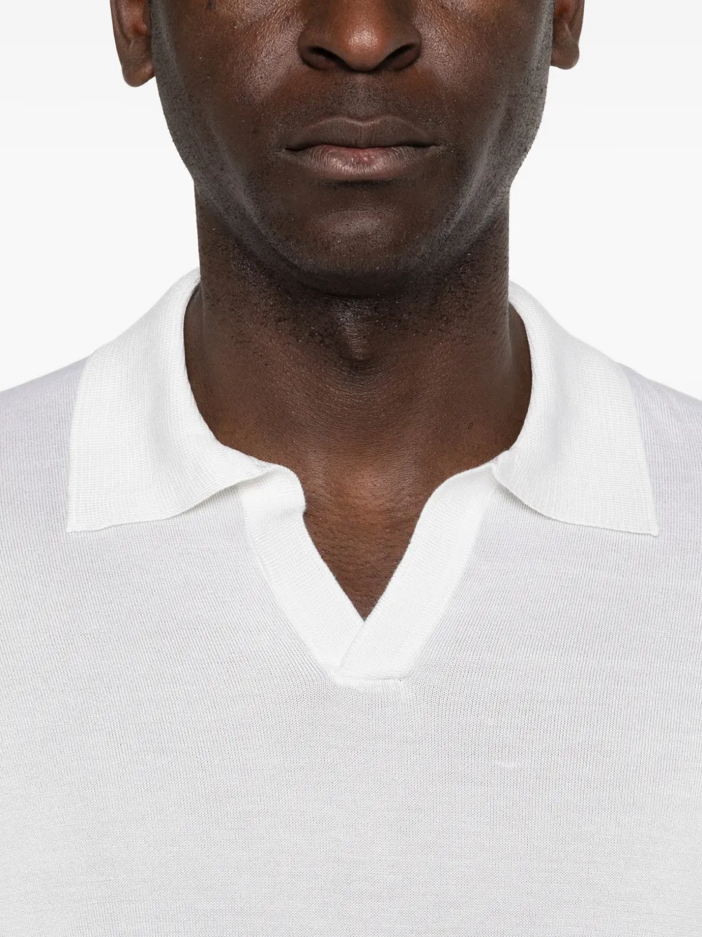 Tagliatore Keith T-shirt met korte mouwen Wit