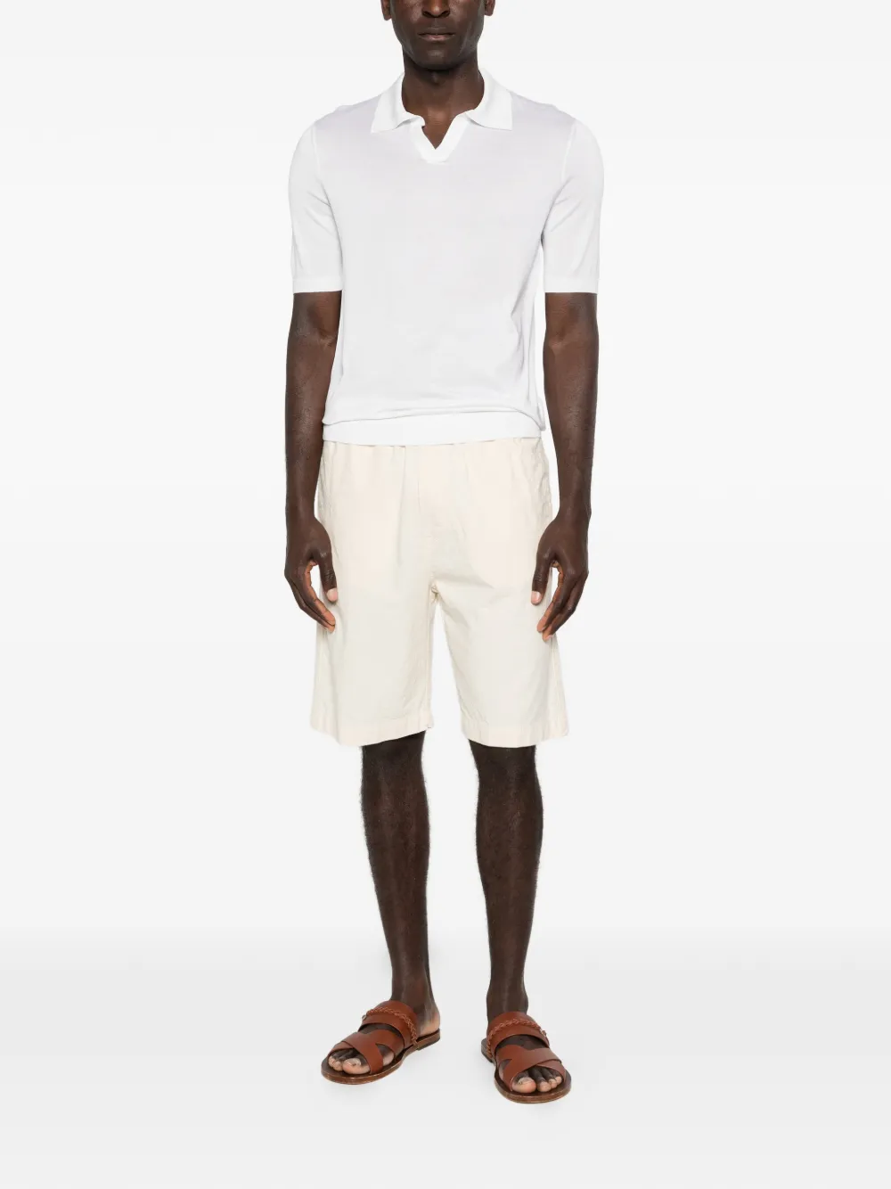Tagliatore Keith T-shirt met korte mouwen Wit