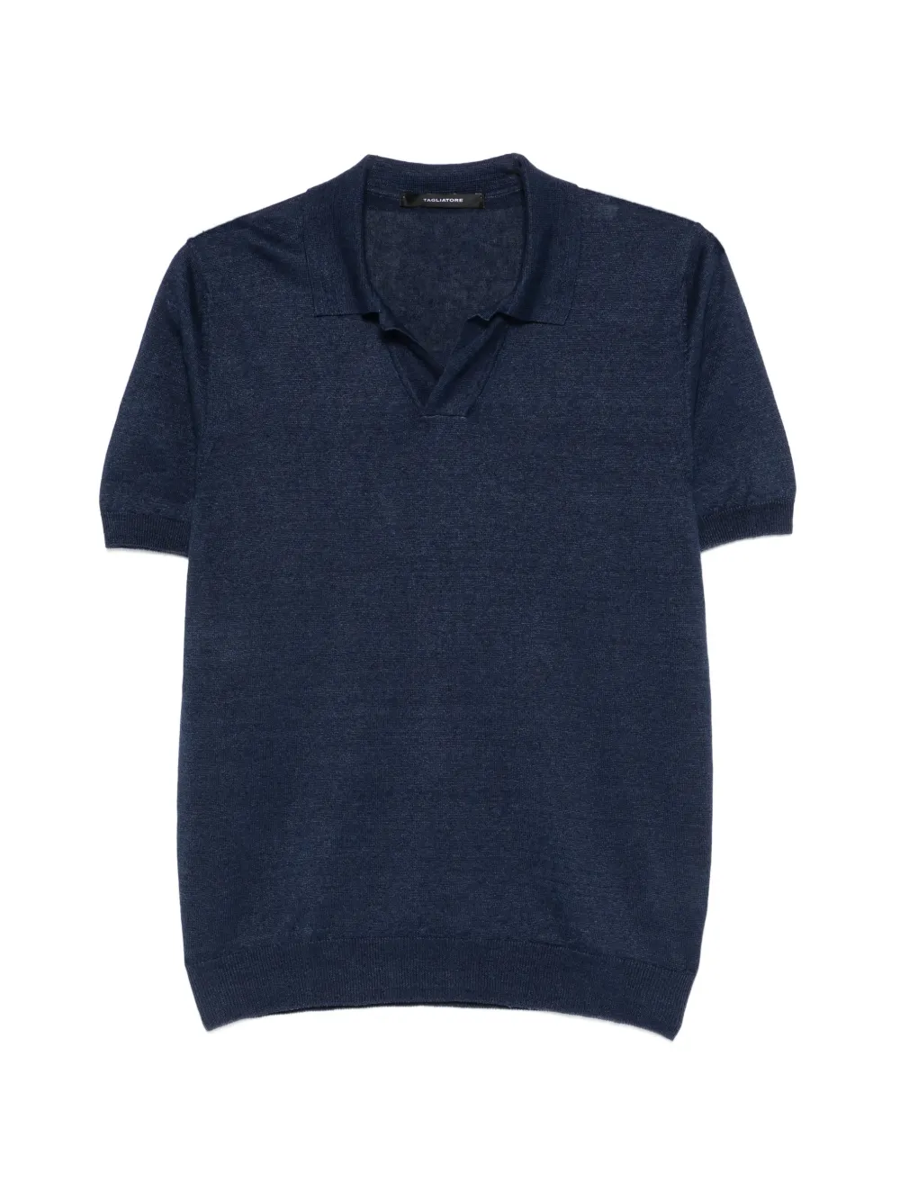Tagliatore Keith V-neck T-shirt - Blu