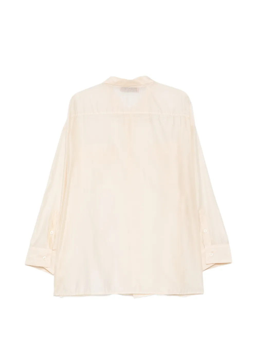  Thelatest Daria Chest-pocket Buttoned Shirt - Neutrals 
