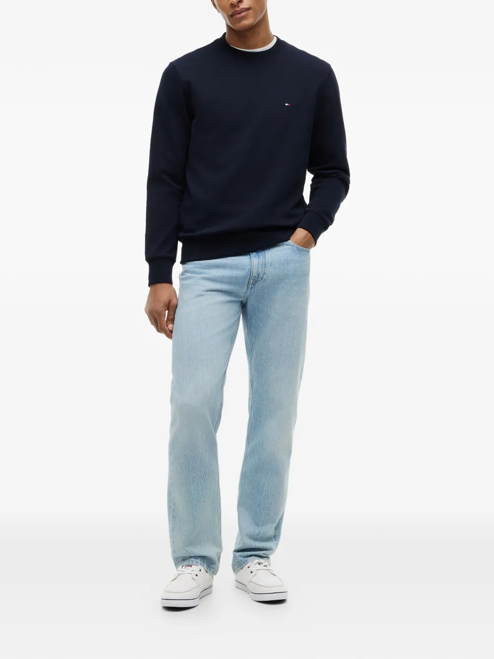  Tommy Hilfiger Crew-neck Sweater - Blue 