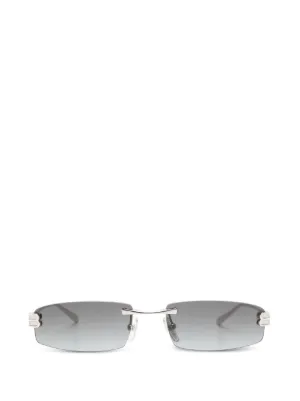 Balenciaga Eyewear リムレス サングラス | シルバートーン | FARFETCH JP