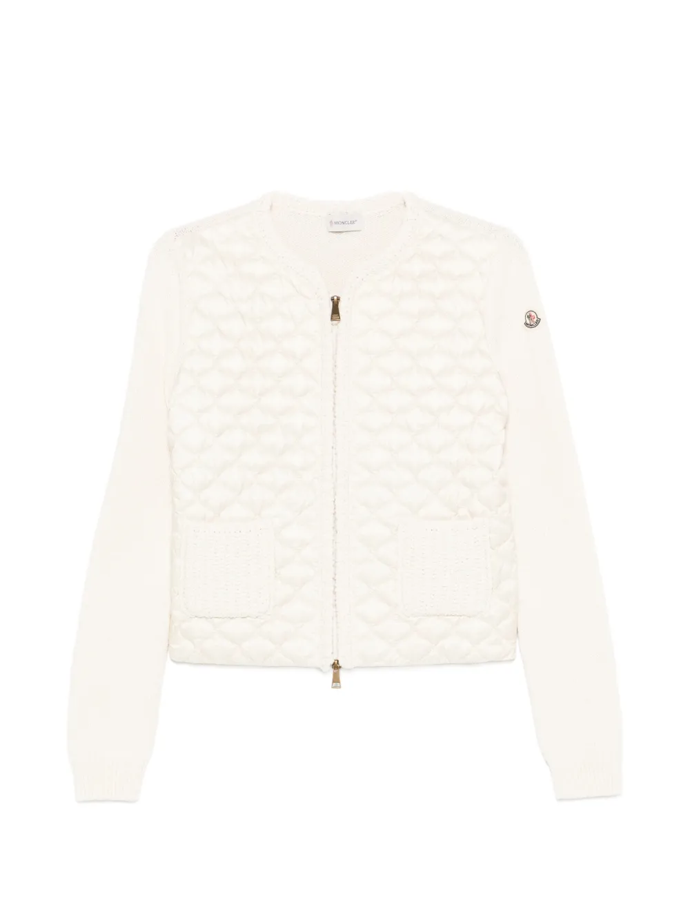 Moncler - Gewatteerd jack - dames - polyamide/polyamide/Down/veer