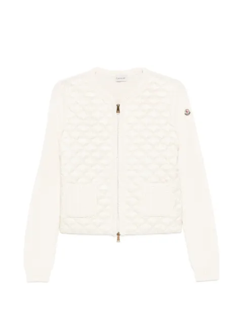 Moncler quilted zip jacket