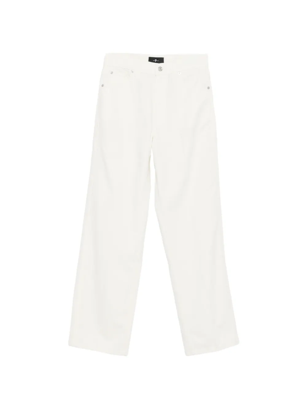 Seven five-pocket jeans - Bianco