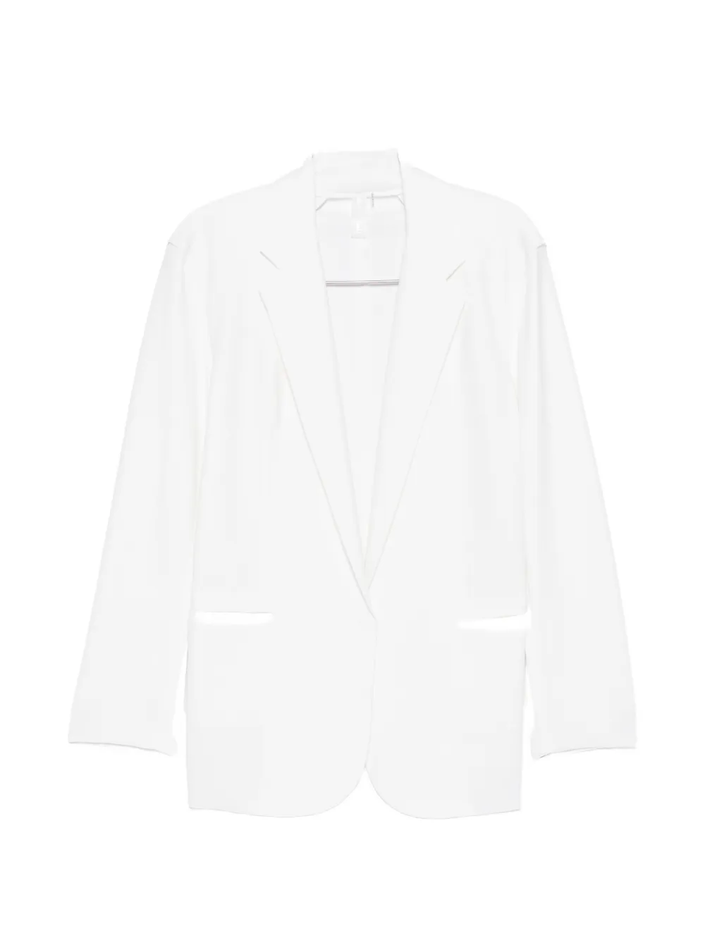 Norma Kamali single-breasted blazer - Bianco