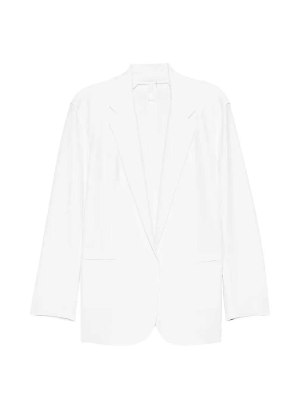 Norma Kamali single-breasted blazer - Bianco