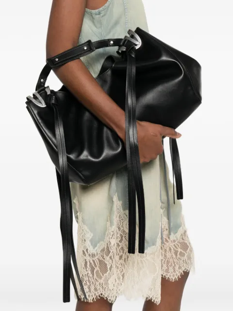 Diesel knot-D top-handle bag
