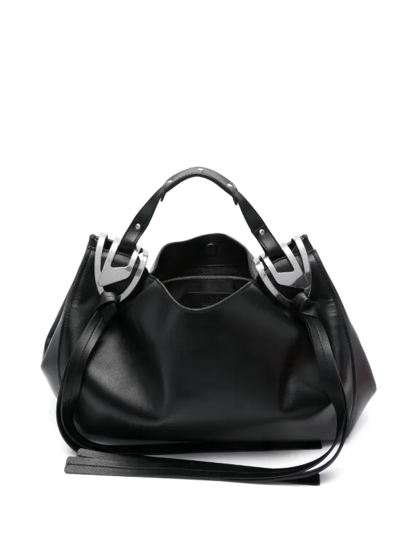 Diesel ノット D ハンドバッグ | ブラック | FARFETCH JP