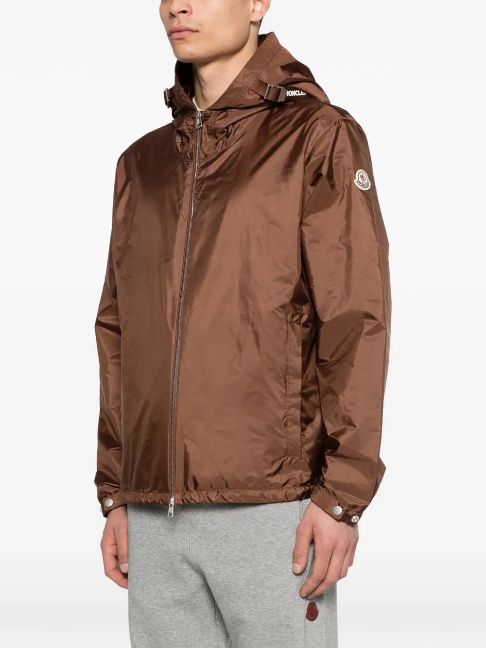 Moncler Remoray windjack met capuchon Bruin