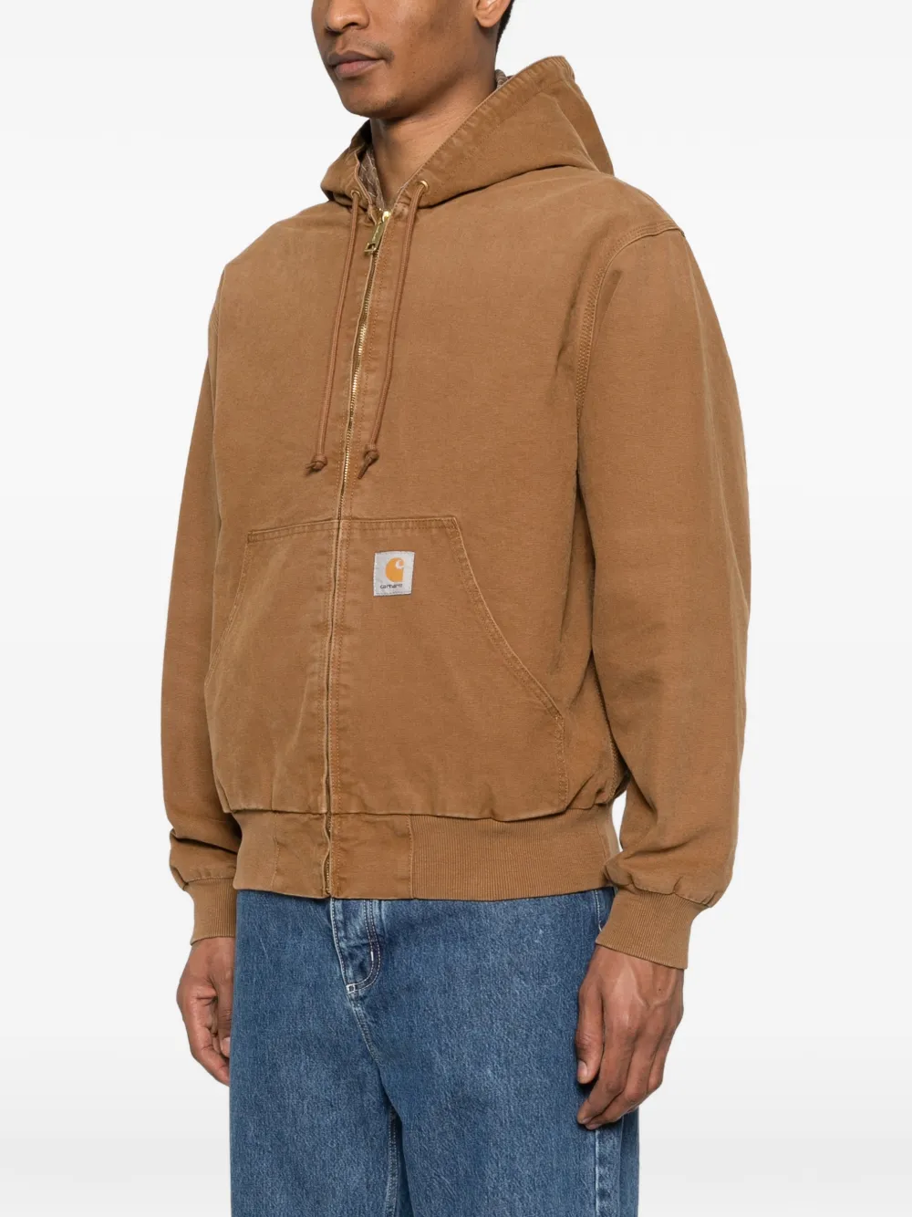 Carhartt WIP Jack met capuchon Bruin