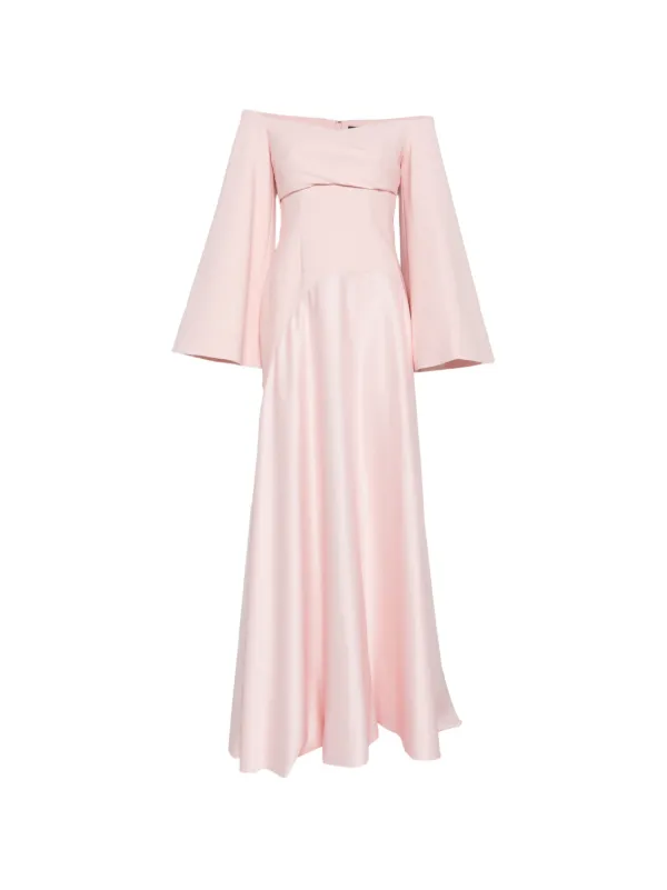 solace london pink maxi dress Mae Maxi Dress