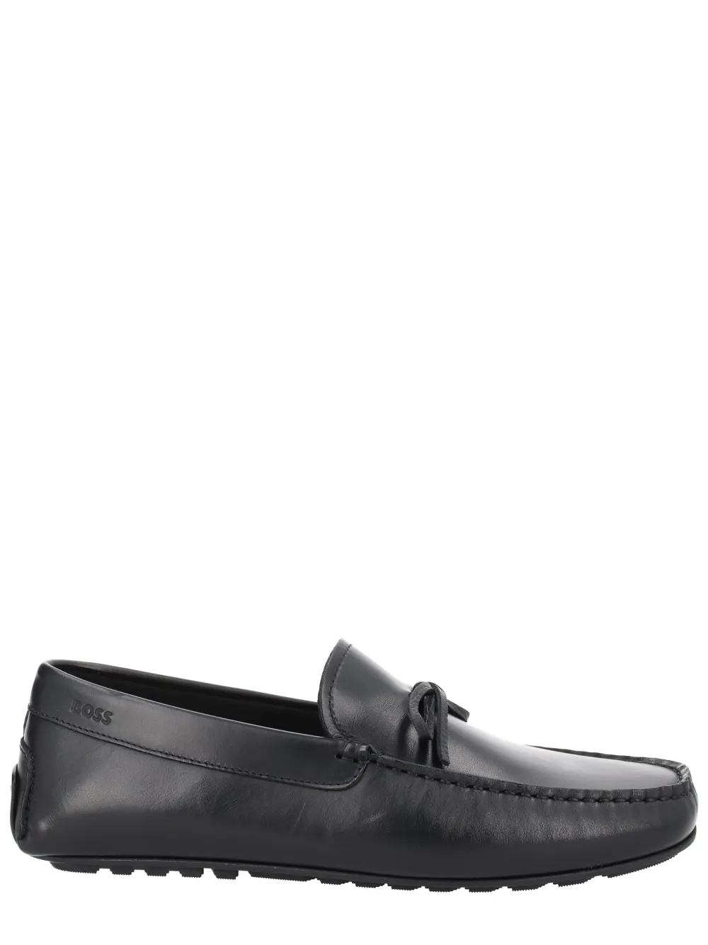 BOSS bow-detail loafers Zwart
