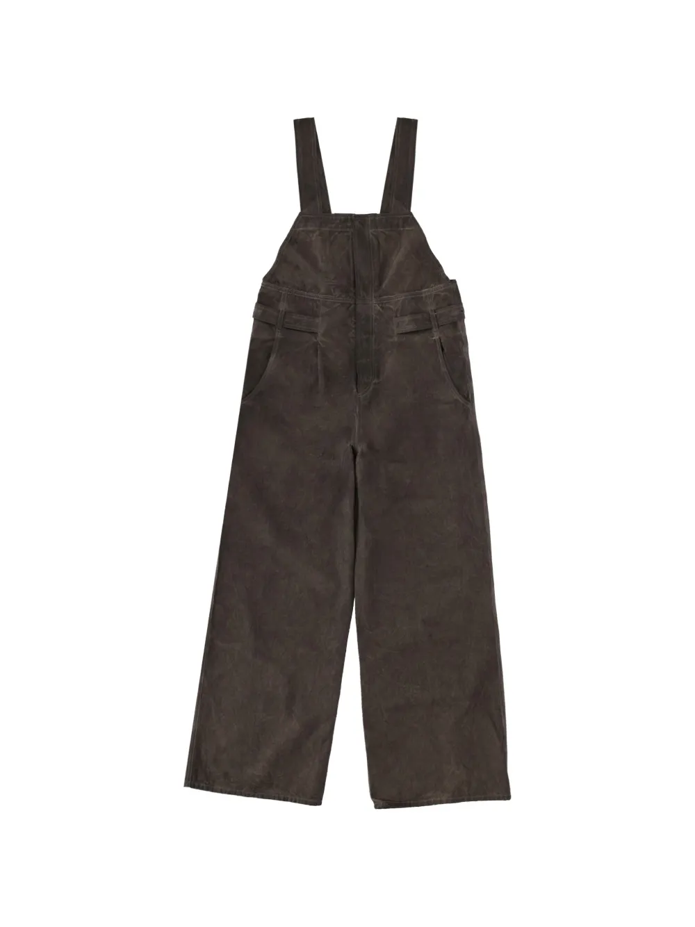 Uma Wang bib all in one - Marrone