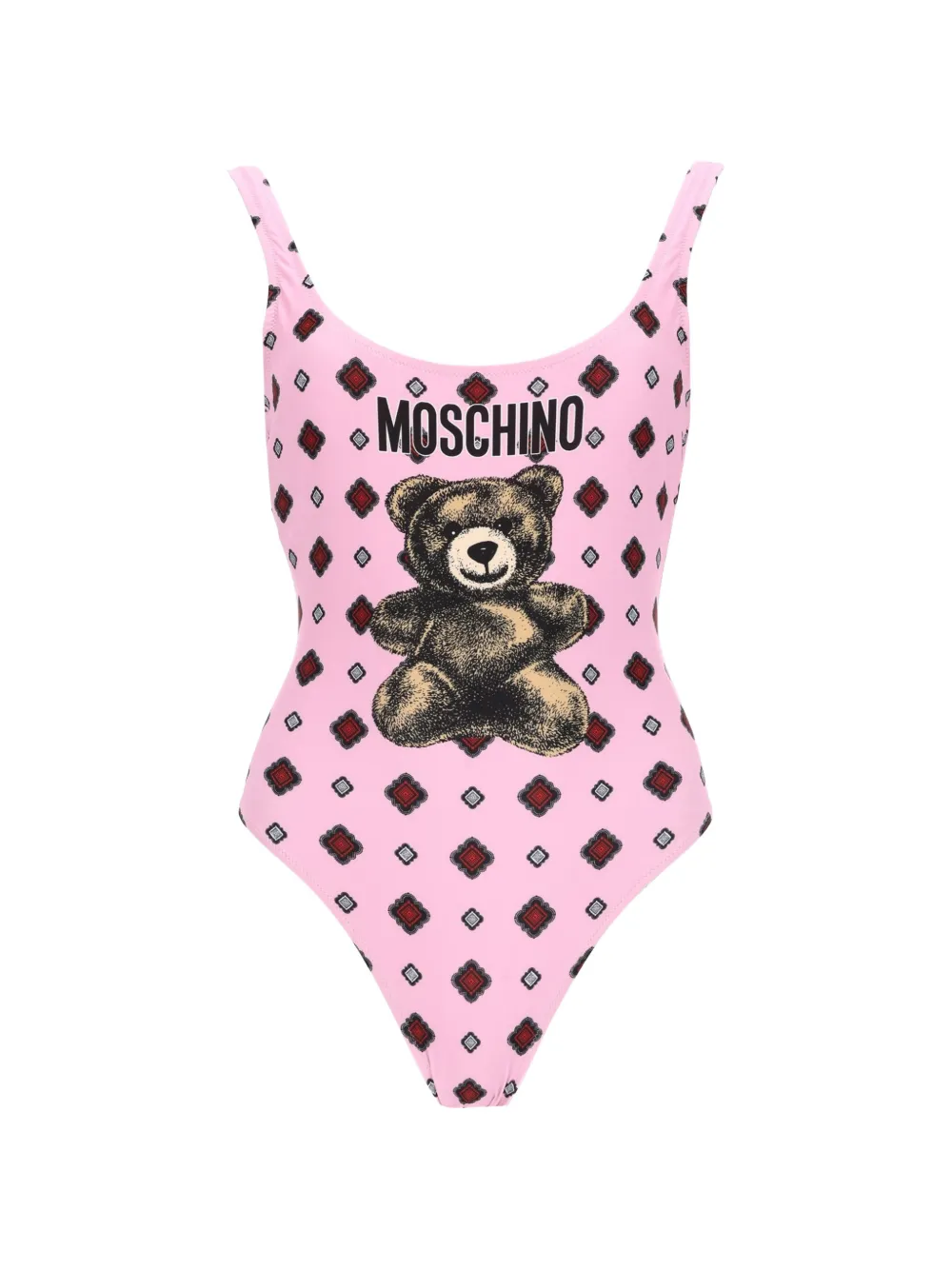 Moschino printed one piece - Rosa
