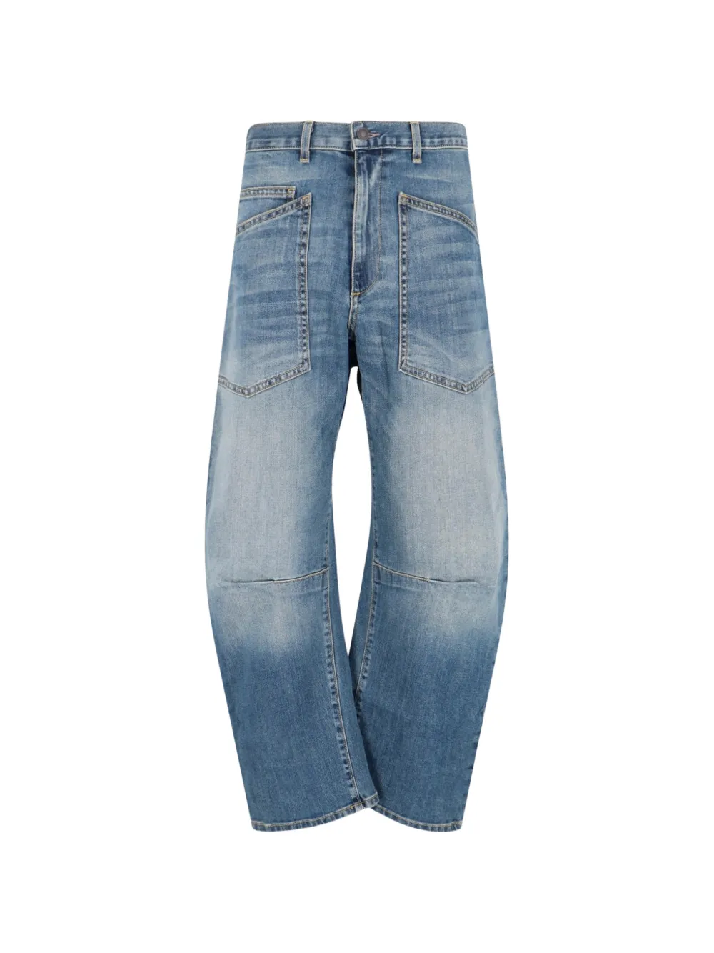 Nili Lotan Shon pockets jeans - Blu