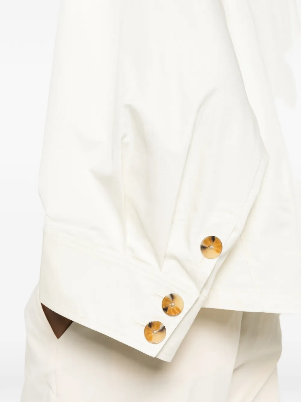 Zipped Wide-Sleeve Jacket