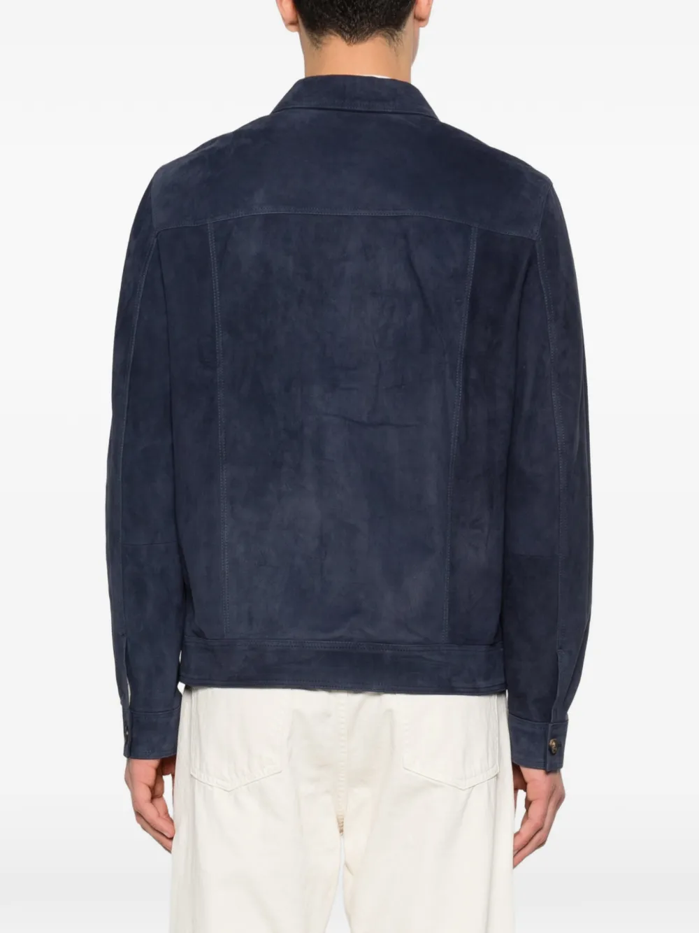 Eleventy Jas met knopen Blauw