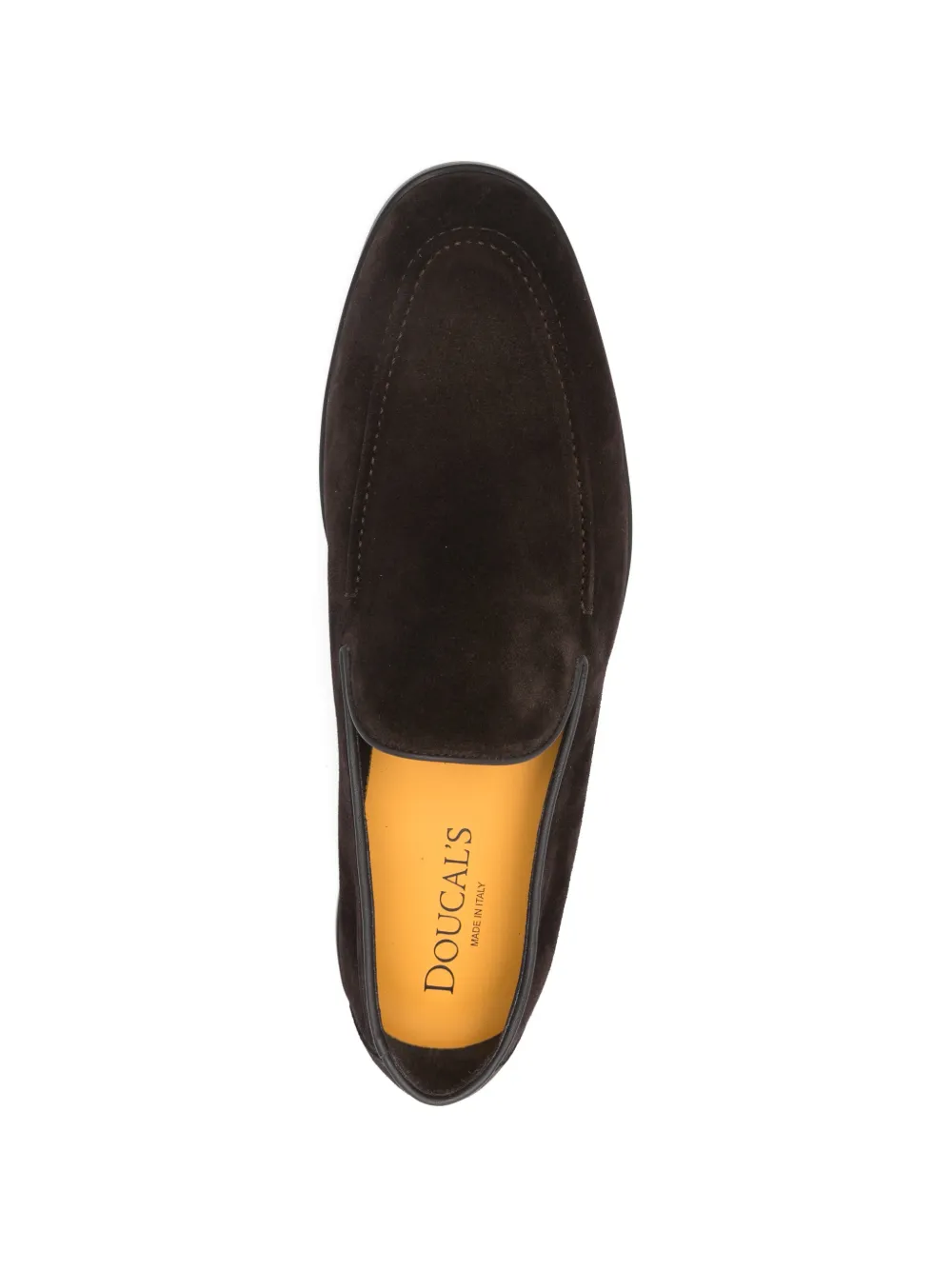 Doucal's almond-toe loafers Bruin